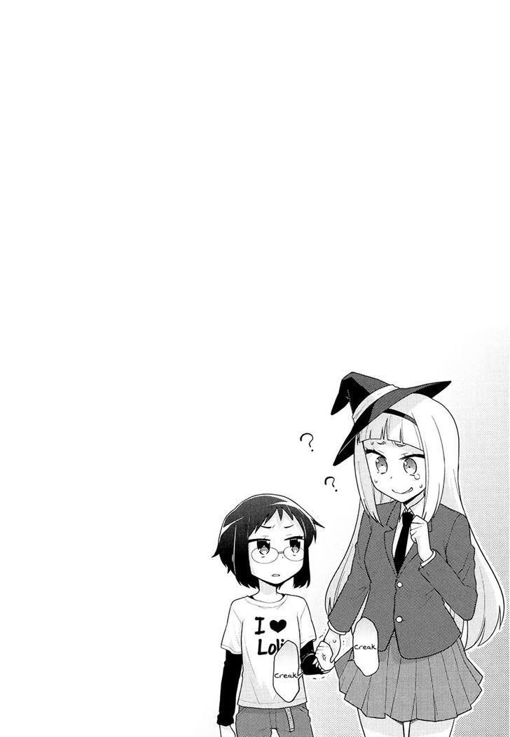 Majo to Houki to Kurobuchi Megane Chapter 28 page 10 - Chapter 28