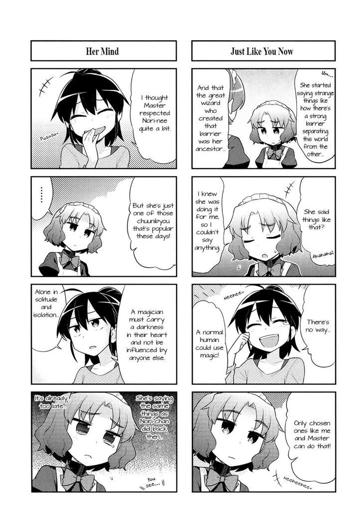 Majo to Houki to Kurobuchi Megane Chapter 28 page 6 - Chapter 28