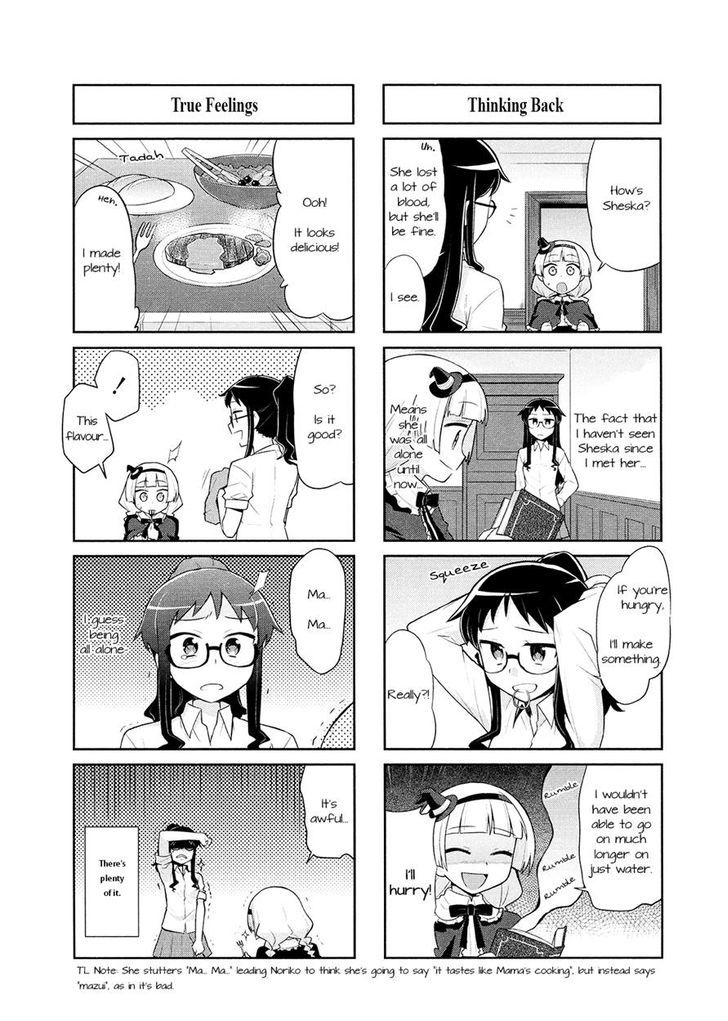 Majo to Houki to Kurobuchi Megane Chapter 3 page 8 - Chapter 3