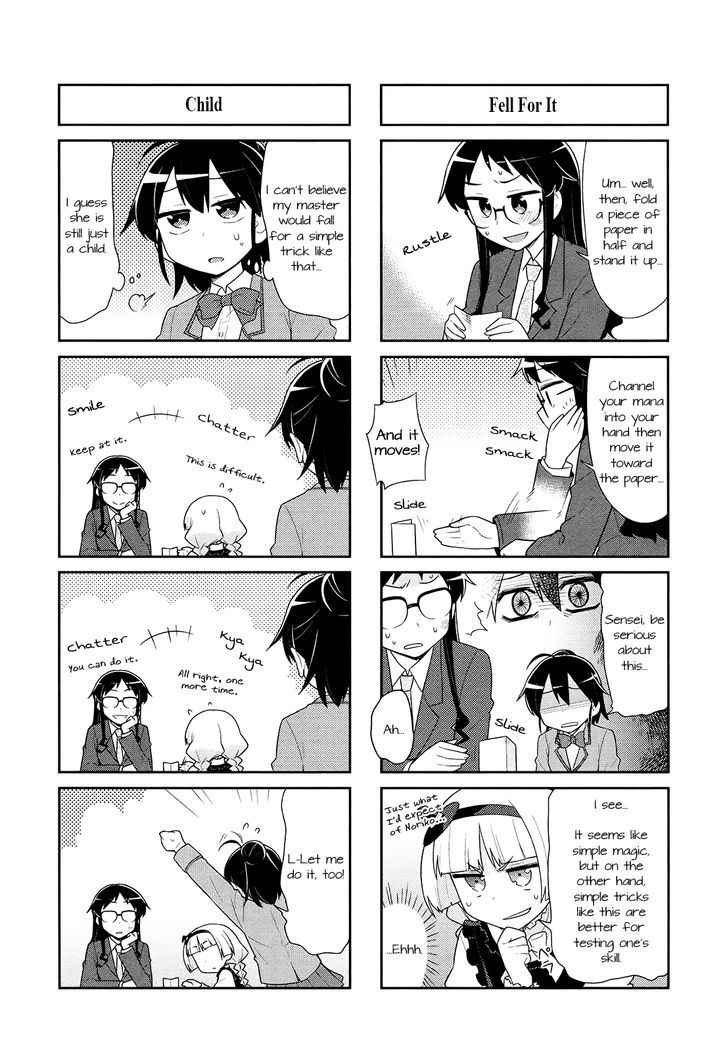 Majo to Houki to Kurobuchi Megane Chapter 31 page 3 - Chapter 31