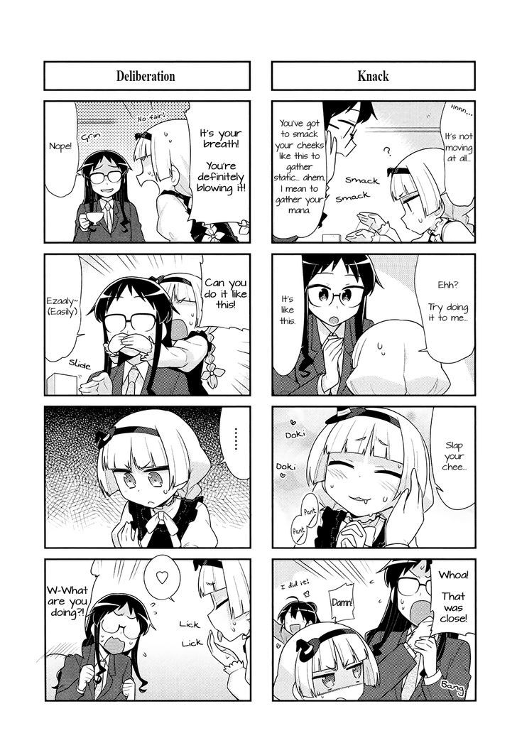 Majo to Houki to Kurobuchi Megane Chapter 31 page 4 - Chapter 31