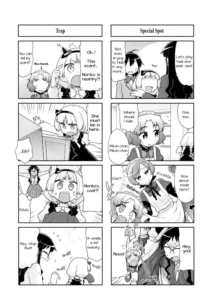 Majo to Houki to Kurobuchi Megane Chapter 31 page 6 - Chapter 31