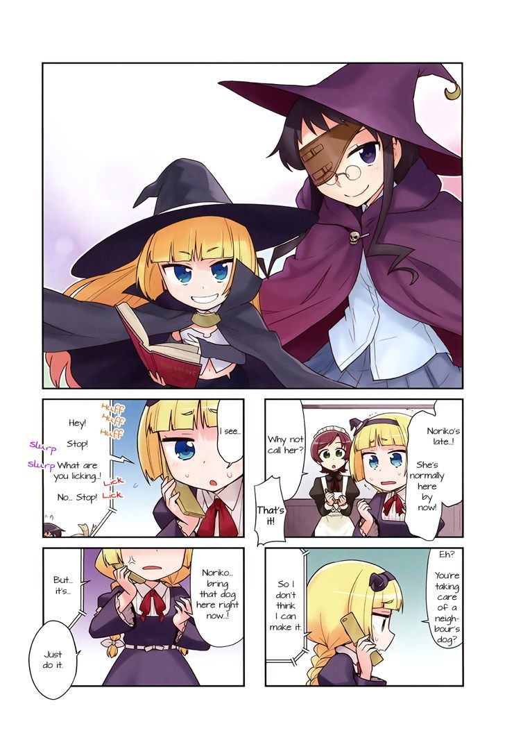 Majo to Houki to Kurobuchi Megane Chapter 32 page 4 - Chapter 32
