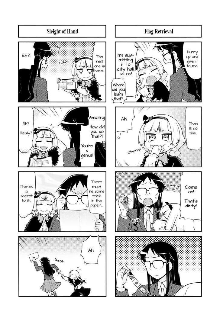 Majo to Houki to Kurobuchi Megane Chapter 33 page 7 - Chapter 33