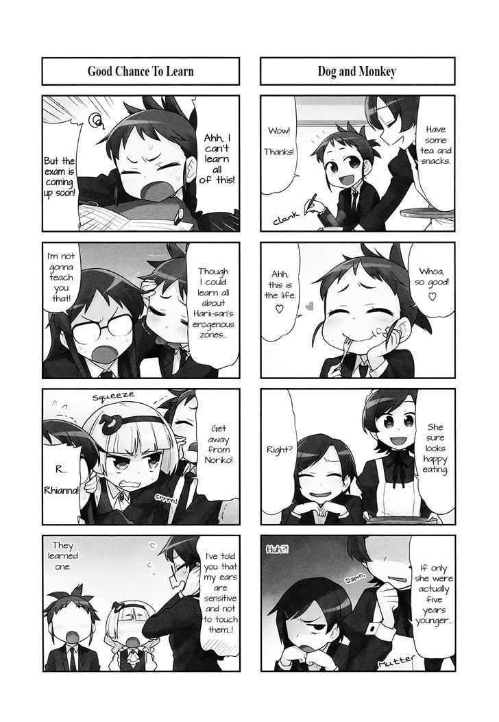 Majo to Houki to Kurobuchi Megane Chapter 35 page 2 - Chapter 35
