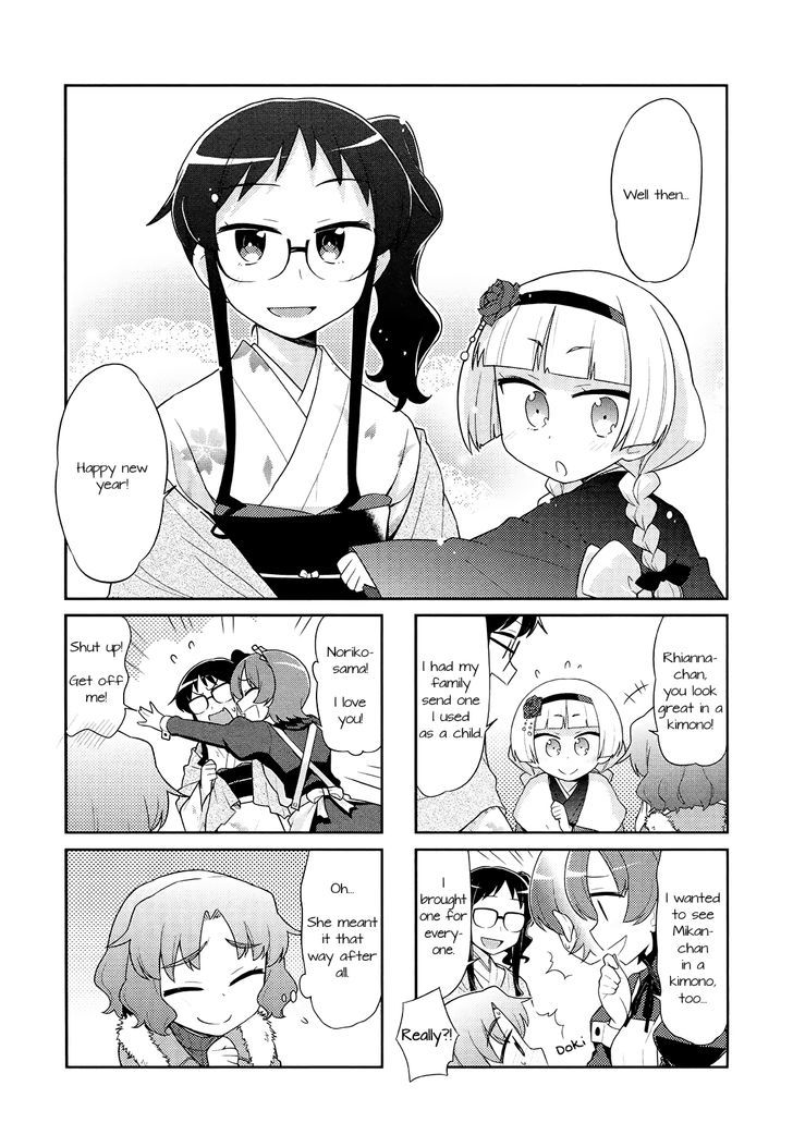 Majo to Houki to Kurobuchi Megane Chapter 38 page 7 - Chapter 38