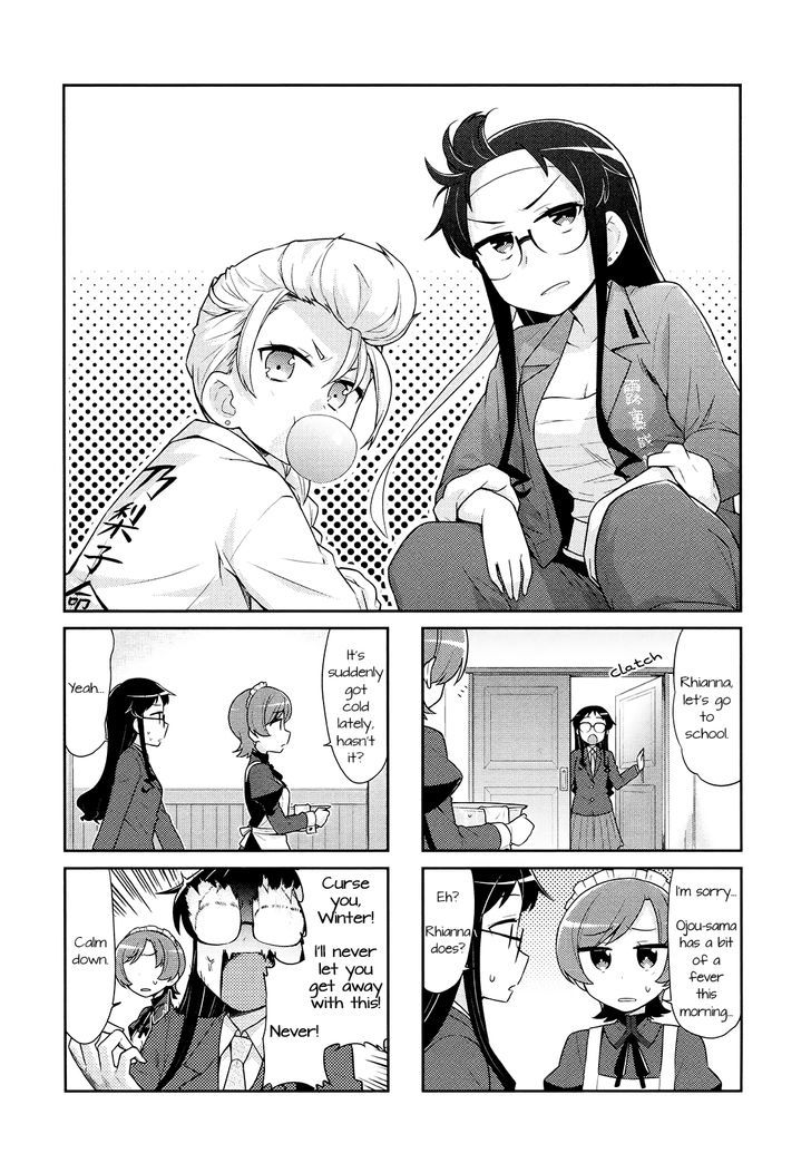 Majo to Houki to Kurobuchi Megane Chapter 40 page 1 - Chapter 40