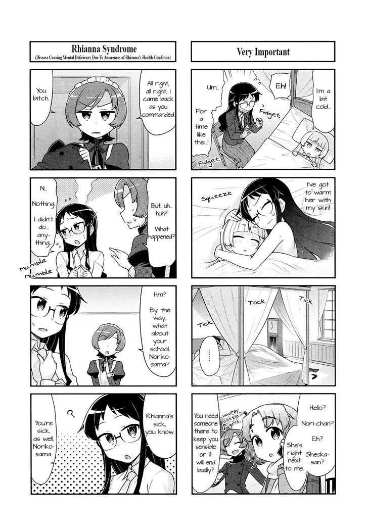 Majo to Houki to Kurobuchi Megane Chapter 40 page 4 - Chapter 40