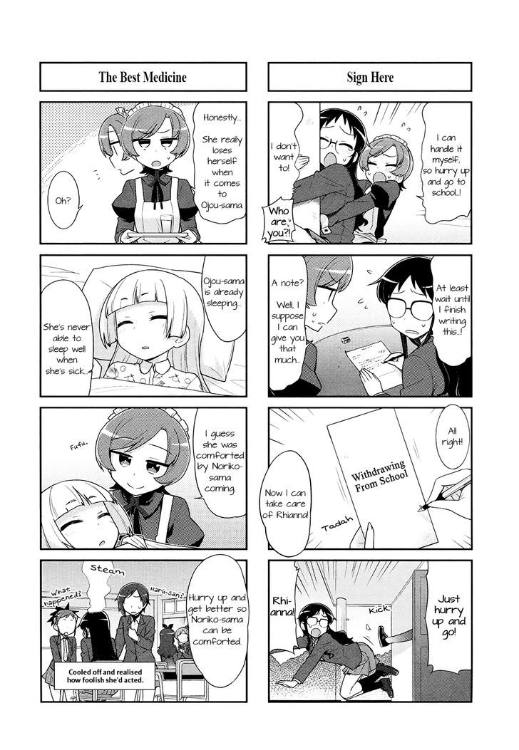Majo to Houki to Kurobuchi Megane Chapter 40 page 5 - Chapter 40