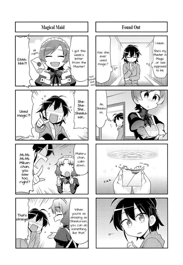 Majo to Houki to Kurobuchi Megane Chapter 42 page 2 - Chapter 42