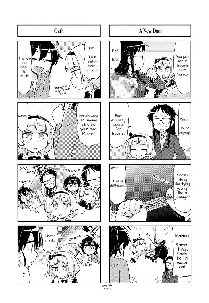 Majo to Houki to Kurobuchi Megane Chapter 42 page 6 - Chapter 42