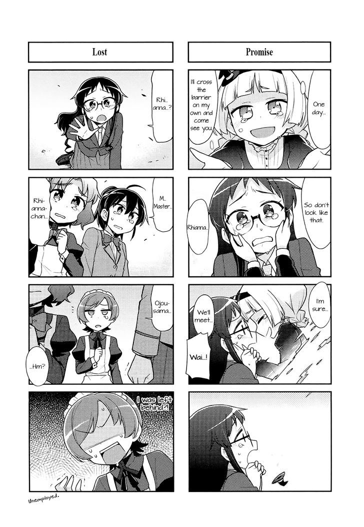 Majo to Houki to Kurobuchi Megane Chapter 43 page 8 - Chapter 43