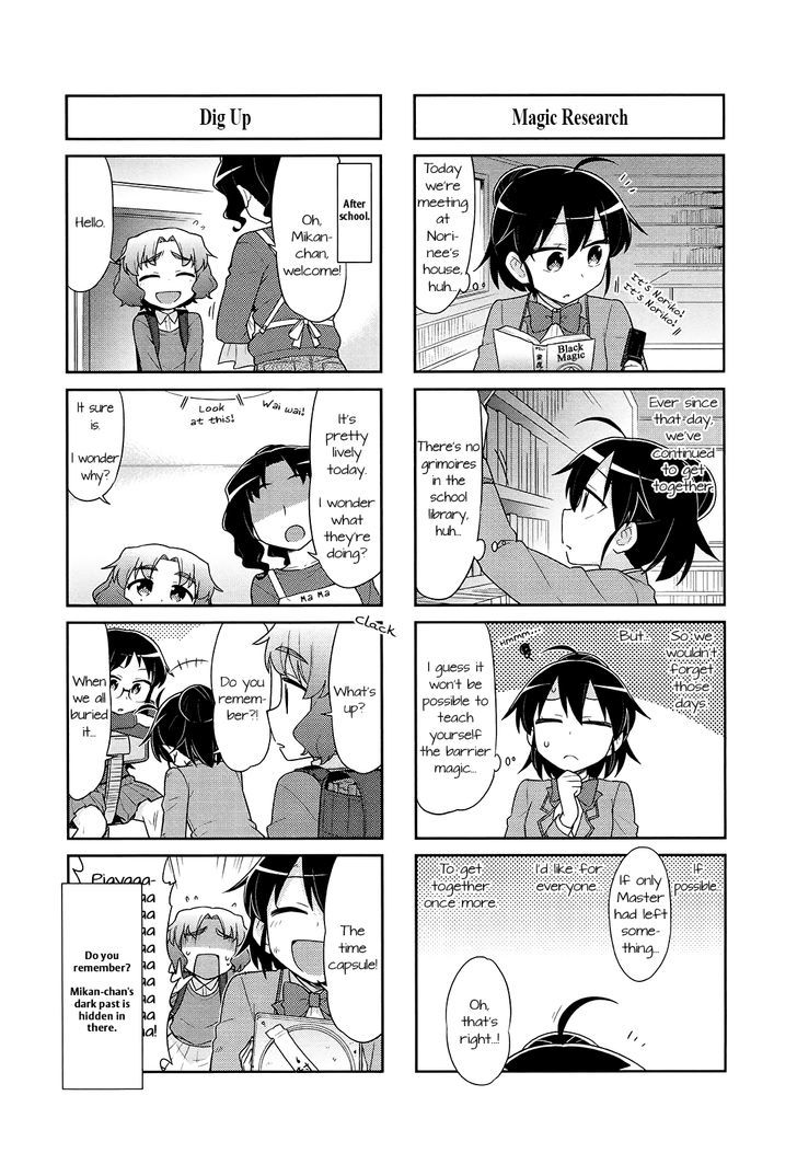 Majo to Houki to Kurobuchi Megane Chapter 44 page 4 - Chapter 44