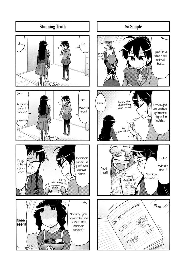 Majo to Houki to Kurobuchi Megane Chapter 44 page 5 - Chapter 44