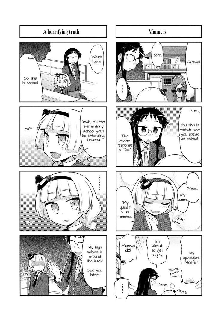 Majo to Houki to Kurobuchi Megane Chapter 5 page 2 - Chapter 5