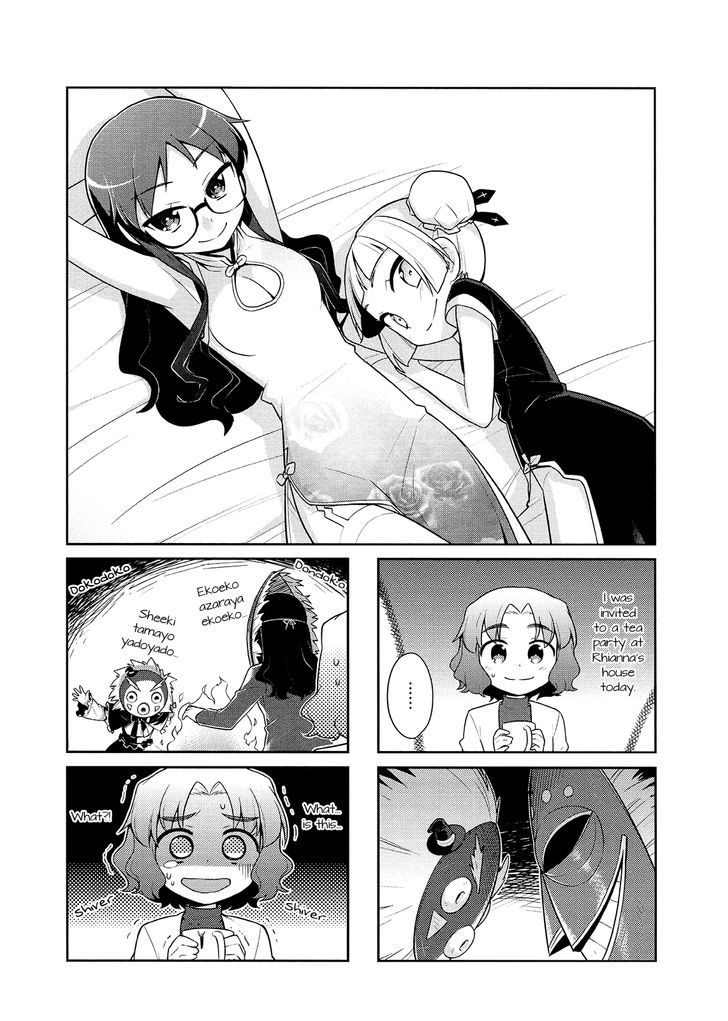 Majo to Houki to Kurobuchi Megane Chapter 6 page 1 - Chapter 6
