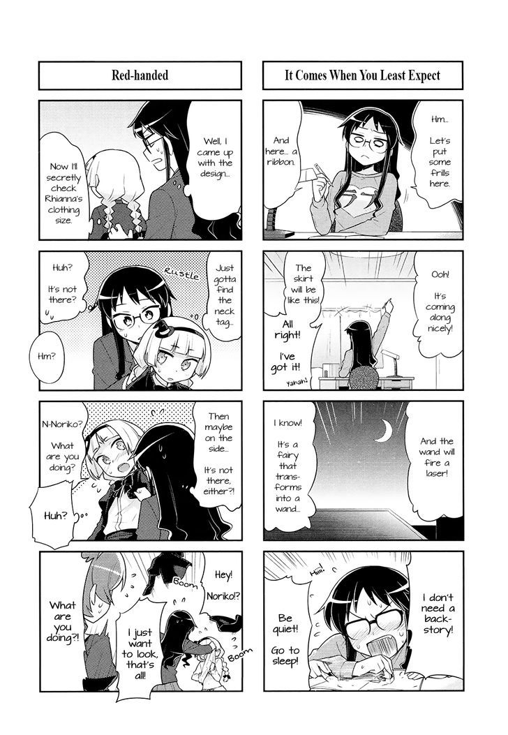 Majo to Houki to Kurobuchi Megane Chapter 7 page 3 - Chapter 7