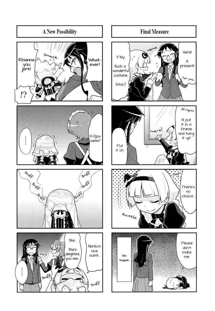 Majo to Houki to Kurobuchi Megane Chapter 7 page 6 - Chapter 7