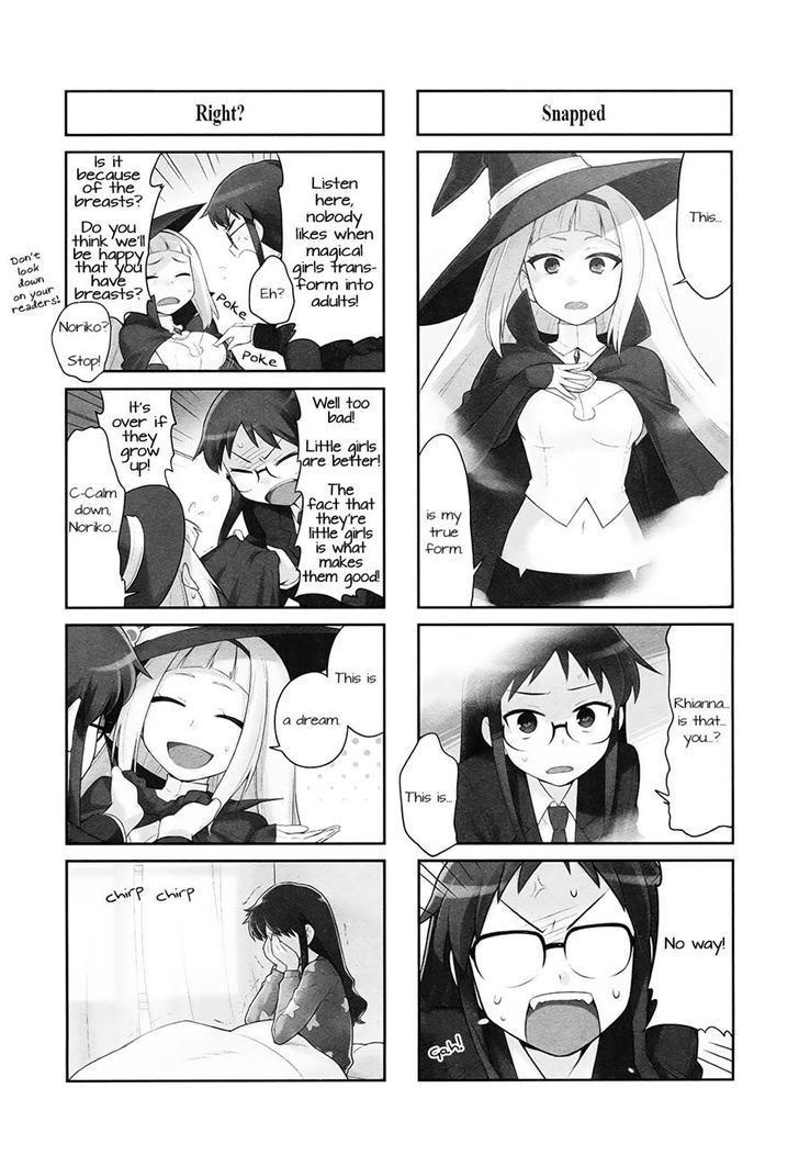 Majo to Houki to Kurobuchi Megane Chapter 8 page 2 - Chapter 8