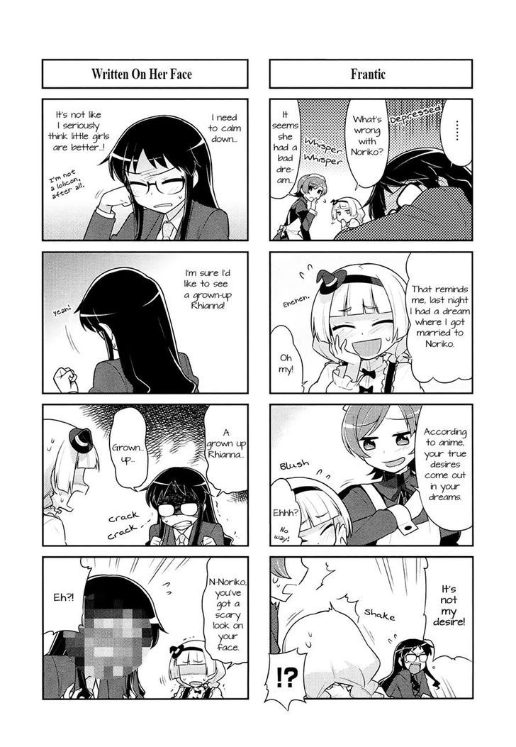 Majo to Houki to Kurobuchi Megane Chapter 8 page 3 - Chapter 8