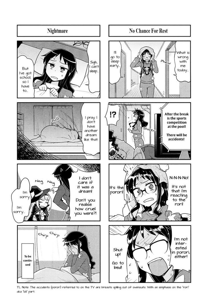 Majo to Houki to Kurobuchi Megane Chapter 8 page 5 - Chapter 8