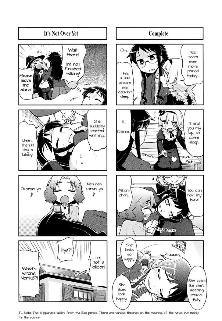 Majo to Houki to Kurobuchi Megane Chapter 8 page 6 - Chapter 8