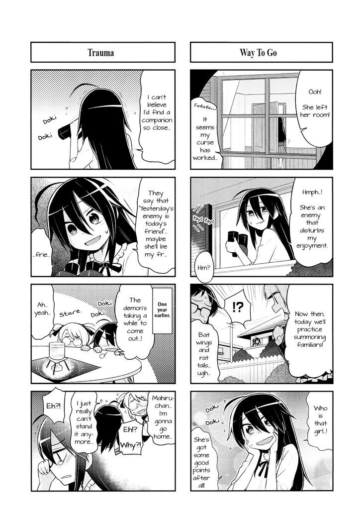 Majo to Houki to Kurobuchi Megane Chapter 9 page 4 - Chapter 9