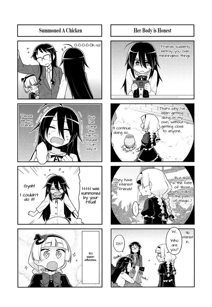 Majo to Houki to Kurobuchi Megane Chapter 9 page 5 - Chapter 9