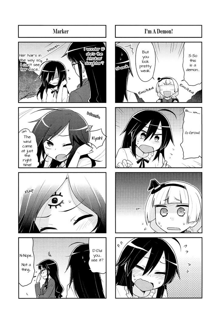 Majo to Houki to Kurobuchi Megane Chapter 9 page 6 - Chapter 9