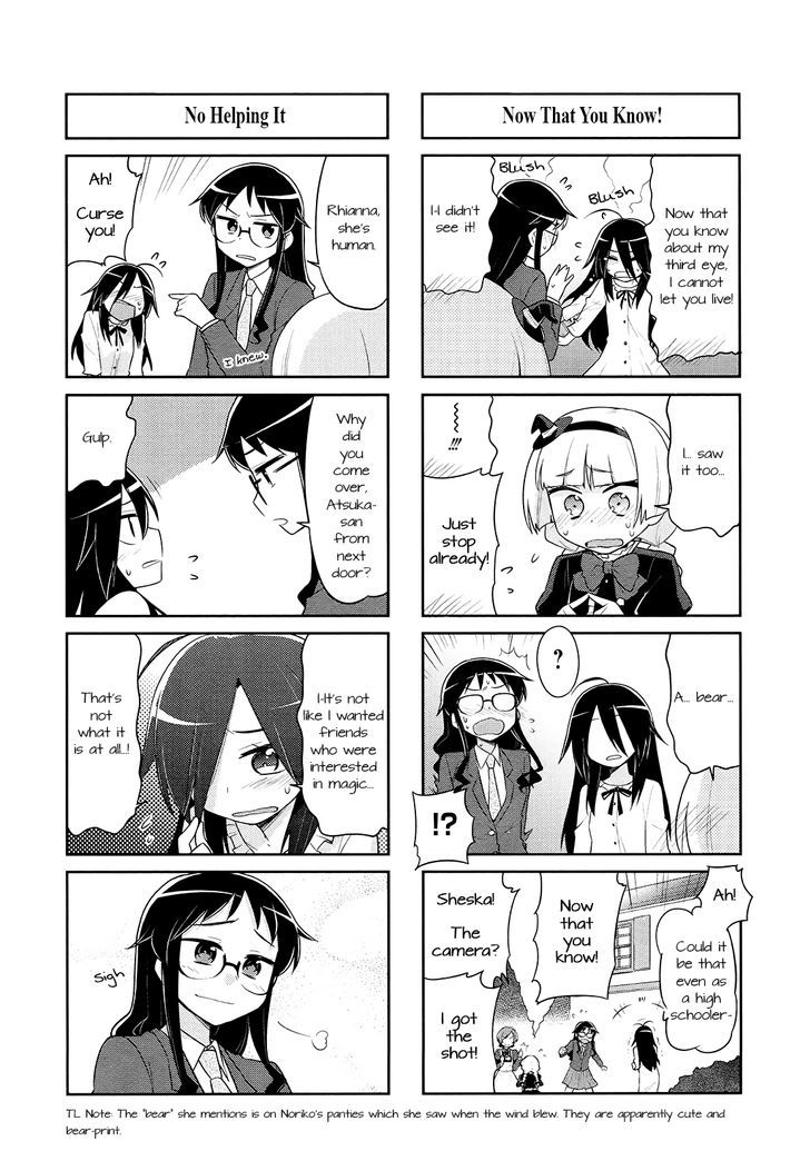 Majo to Houki to Kurobuchi Megane Chapter 9 page 7 - Chapter 9