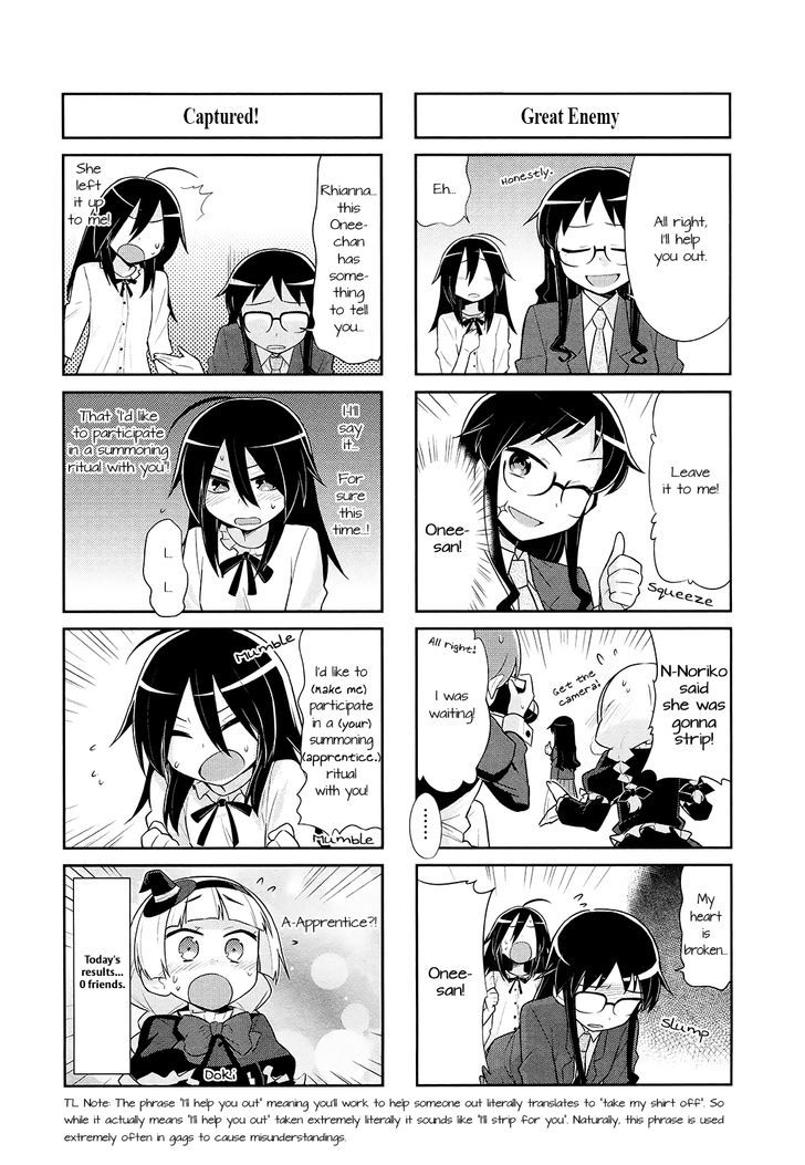 Majo to Houki to Kurobuchi Megane Chapter 9 page 8 - Chapter 9