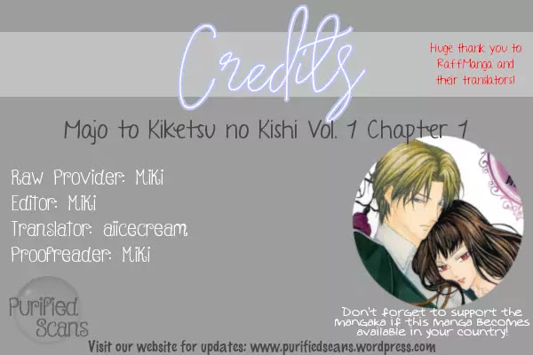 Majo to Kiketsu no Kishi Chapter 1 page 76 - Chapter 1