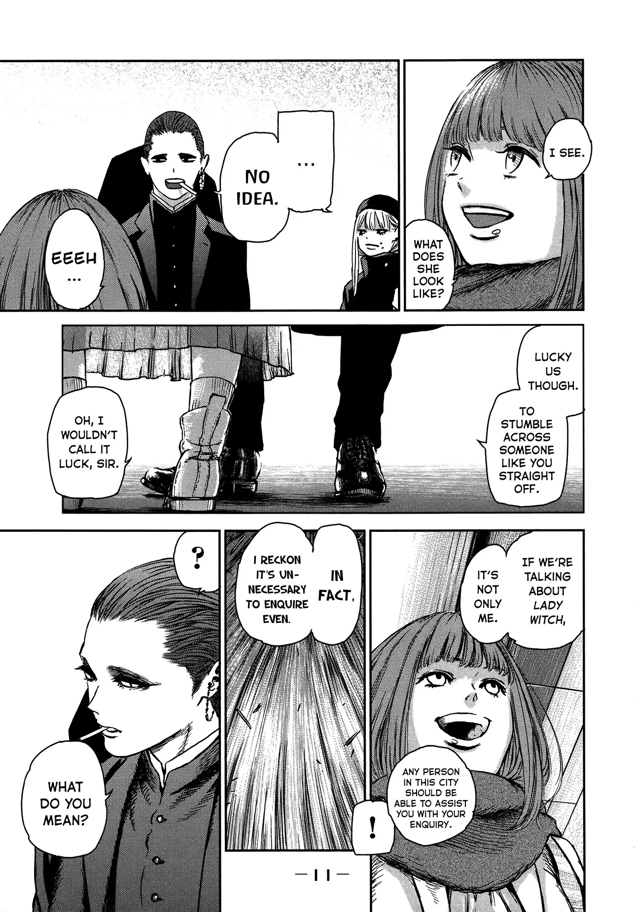 Majo to Yajuu (Satake Kousuke) Chapter 1 page 11 - Chapter 1