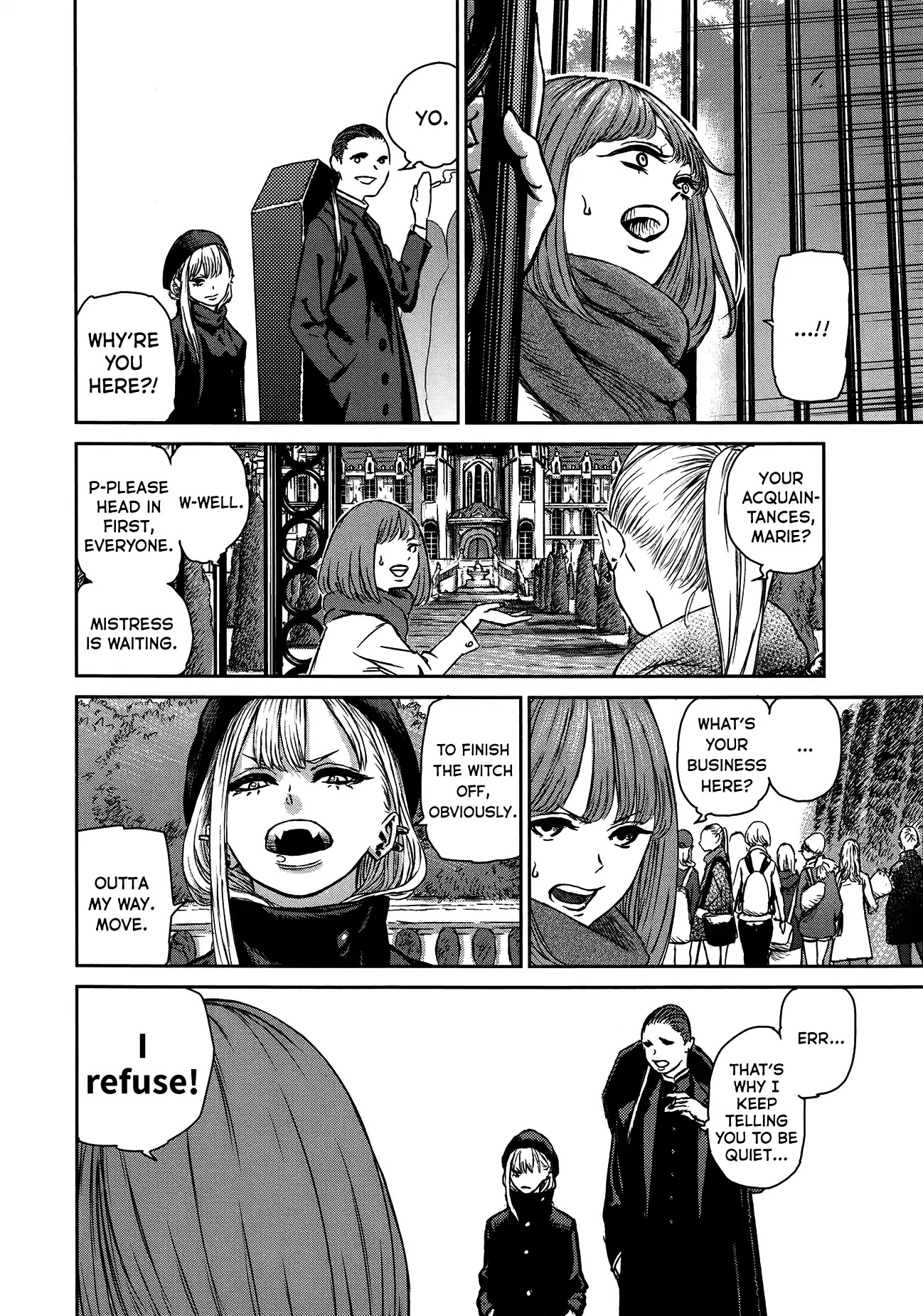Majo to Yajuu (Satake Kousuke) Chapter 1 page 34 - Chapter 1