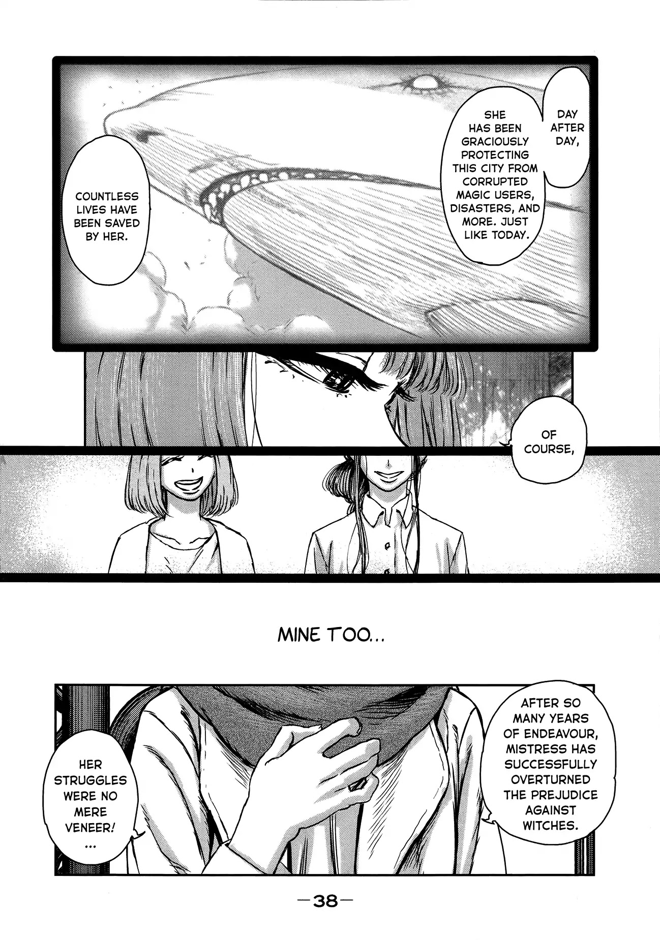Majo to Yajuu (Satake Kousuke) Chapter 1 page 36 - Chapter 1