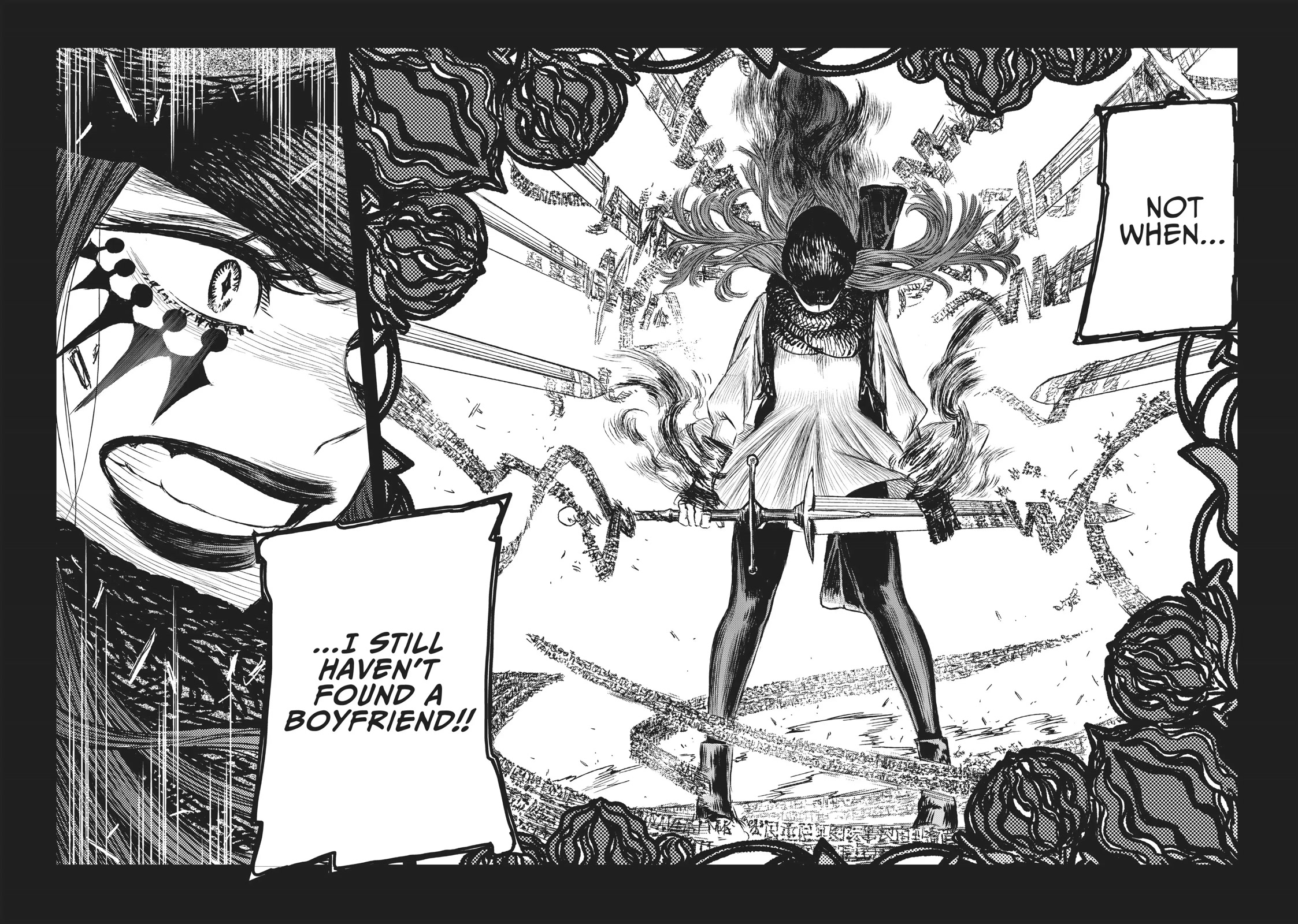 Majo to Yajuu (Satake Kousuke) Chapter 11 page 21 - Chapter 11: The Witch and the demon sword - Act 2