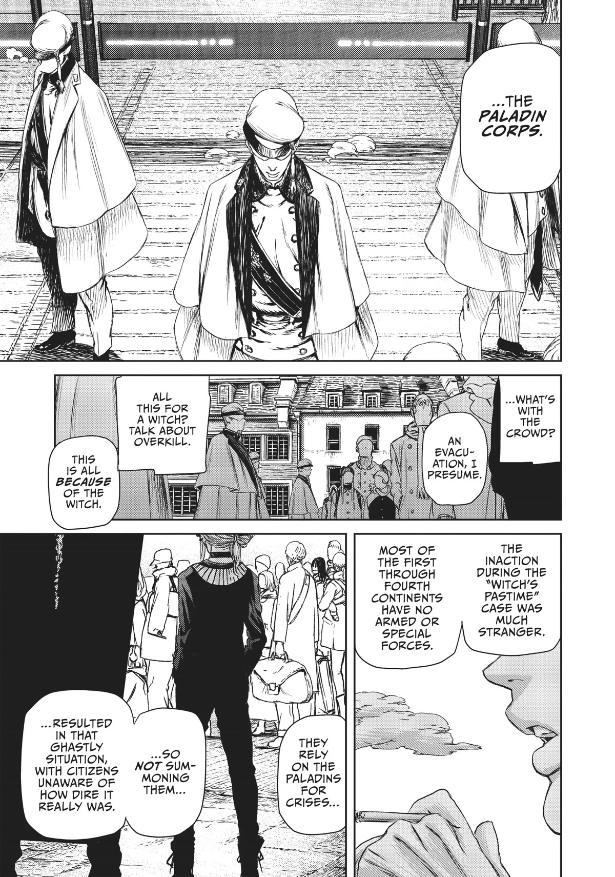 Majo to Yajuu (Satake Kousuke) Chapter 11 page 4 - Chapter 11: The Witch and the demon sword - Act 2