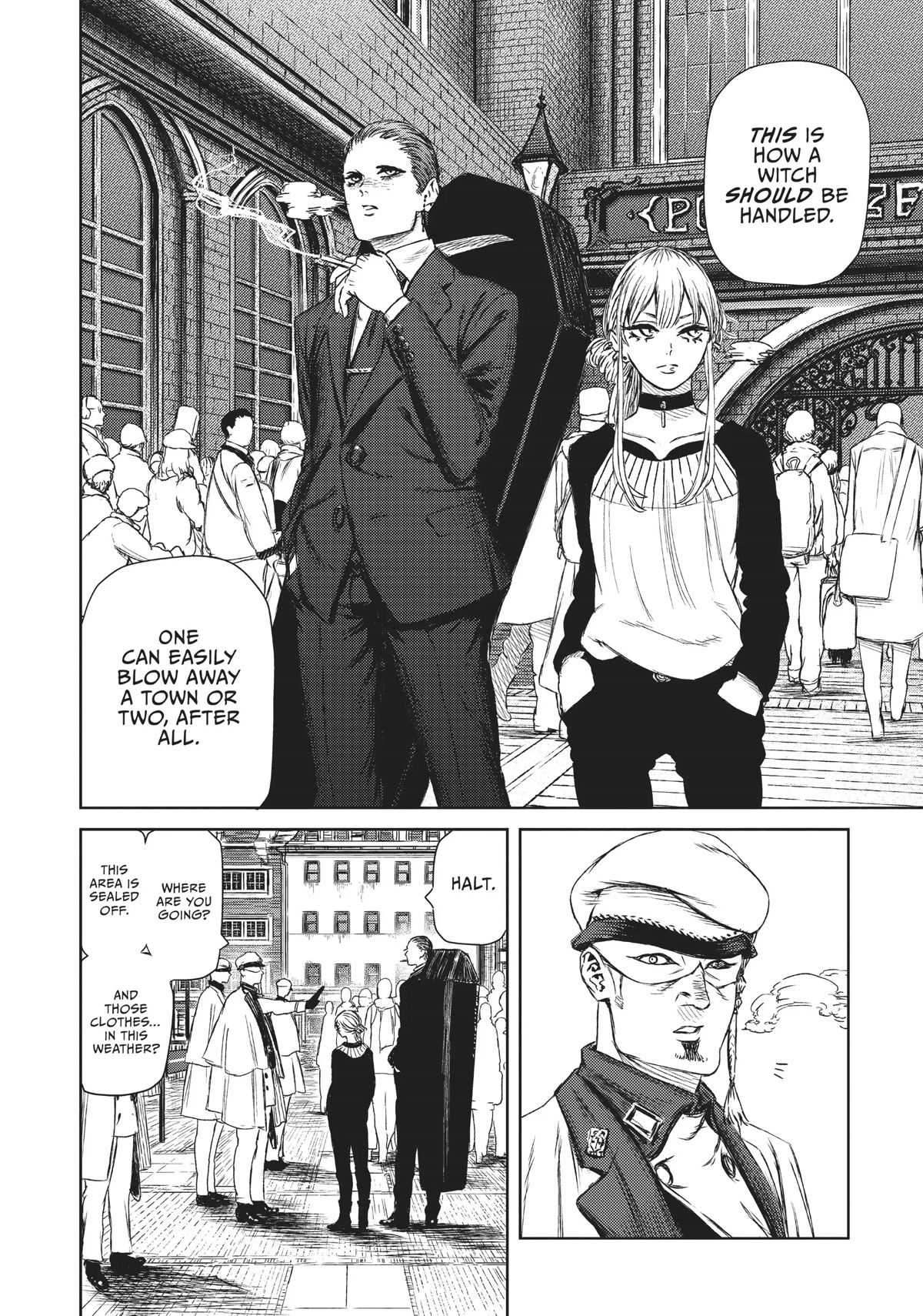 Majo to Yajuu (Satake Kousuke) Chapter 11 page 5 - Chapter 11: The Witch and the demon sword - Act 2