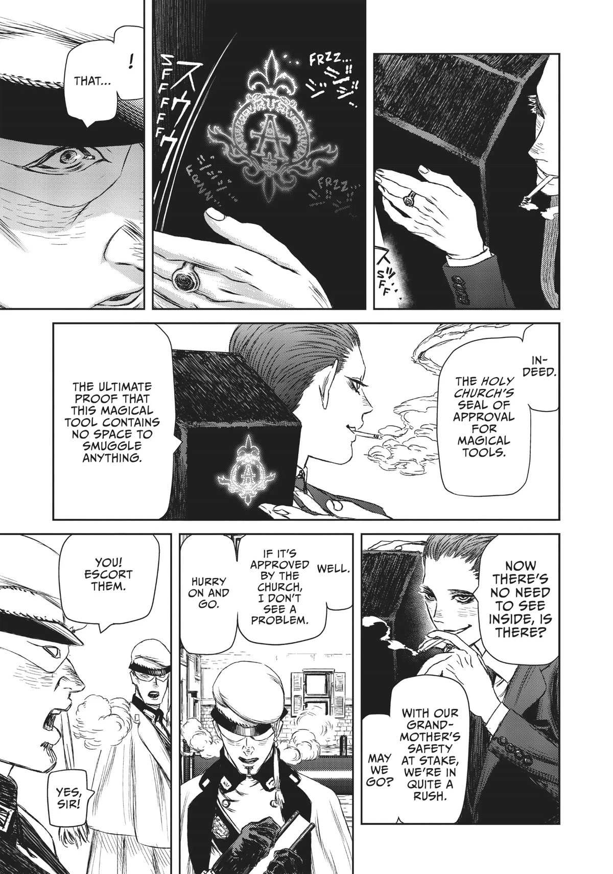 Majo to Yajuu (Satake Kousuke) Chapter 11 page 8 - Chapter 11: The Witch and the demon sword - Act 2