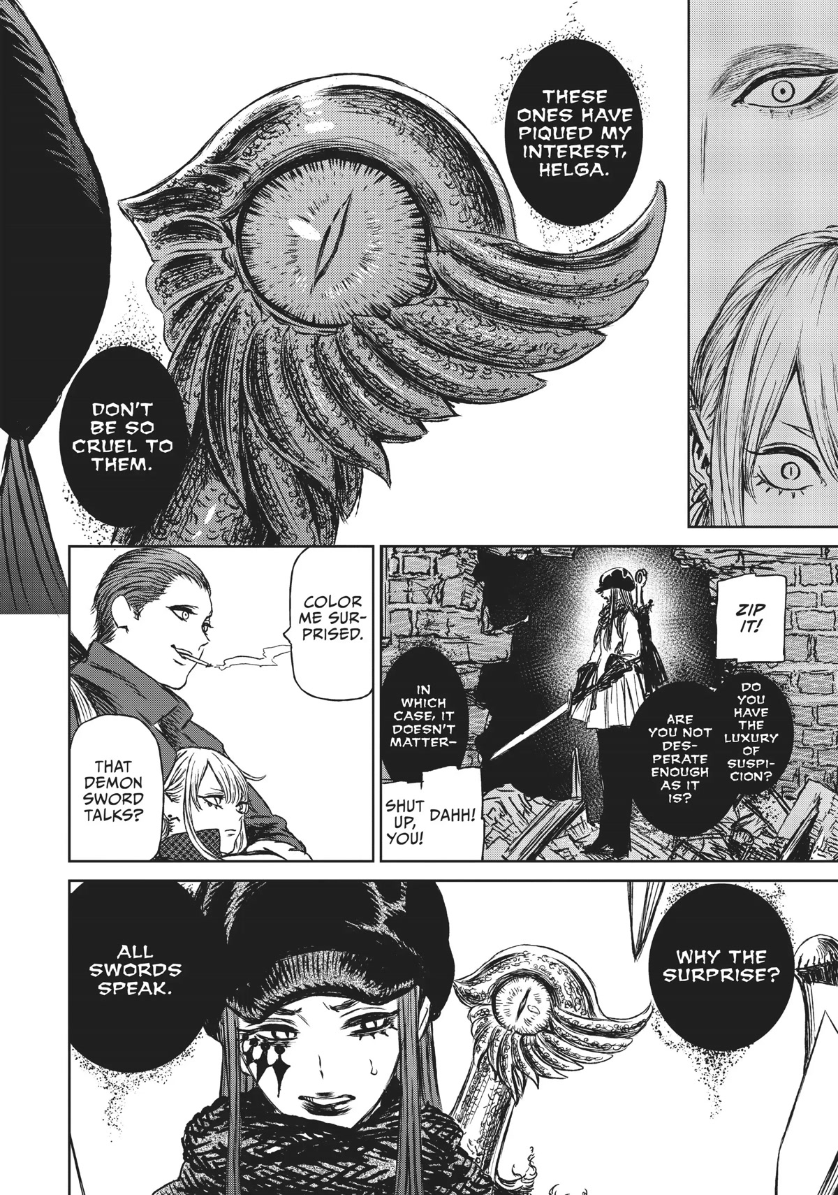 Majo to Yajuu (Satake Kousuke) Chapter 13 page 14 - Chapter 13: The Witch and the demon sword - Act 4