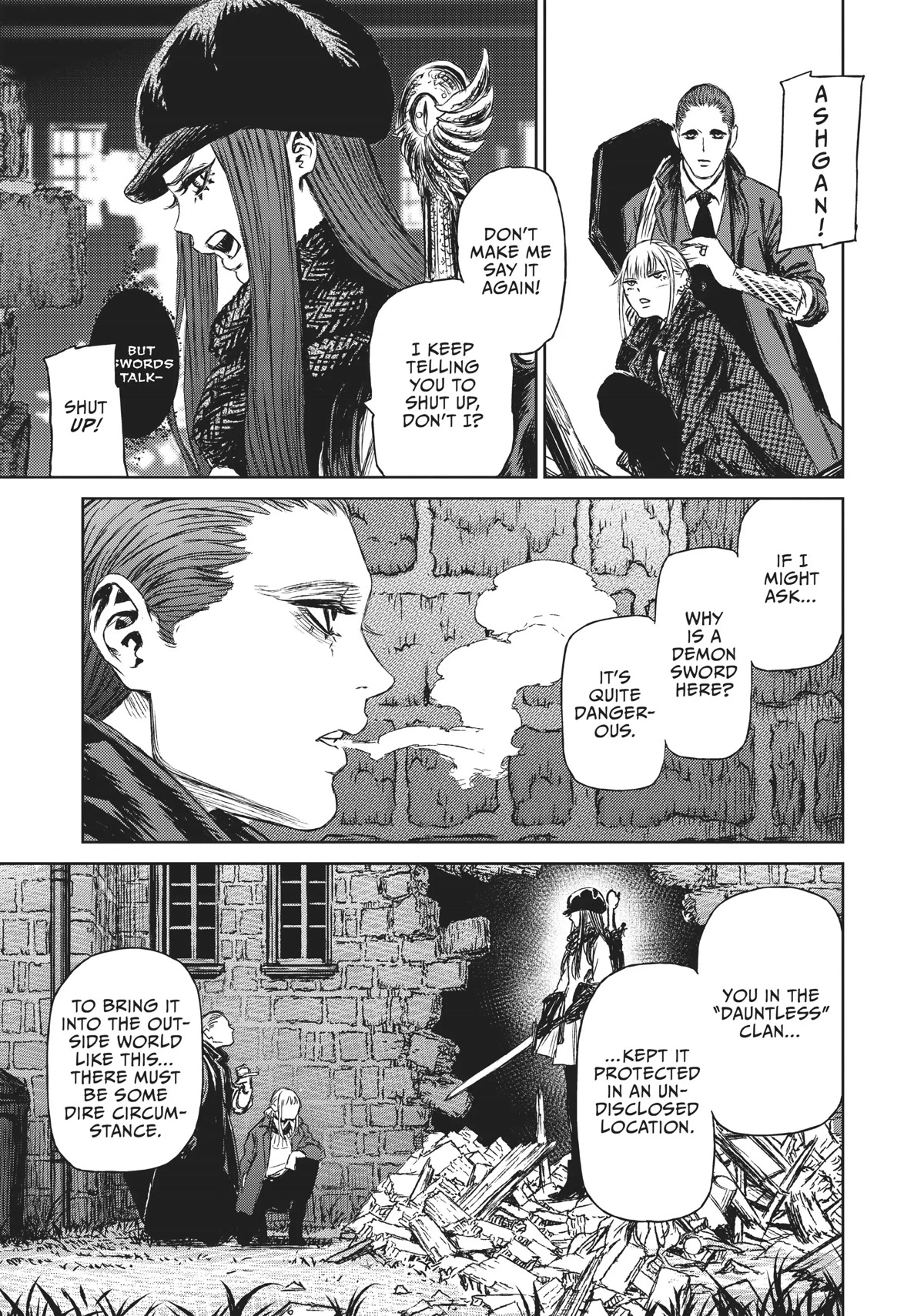 Majo to Yajuu (Satake Kousuke) Chapter 13 page 15 - Chapter 13: The Witch and the demon sword - Act 4