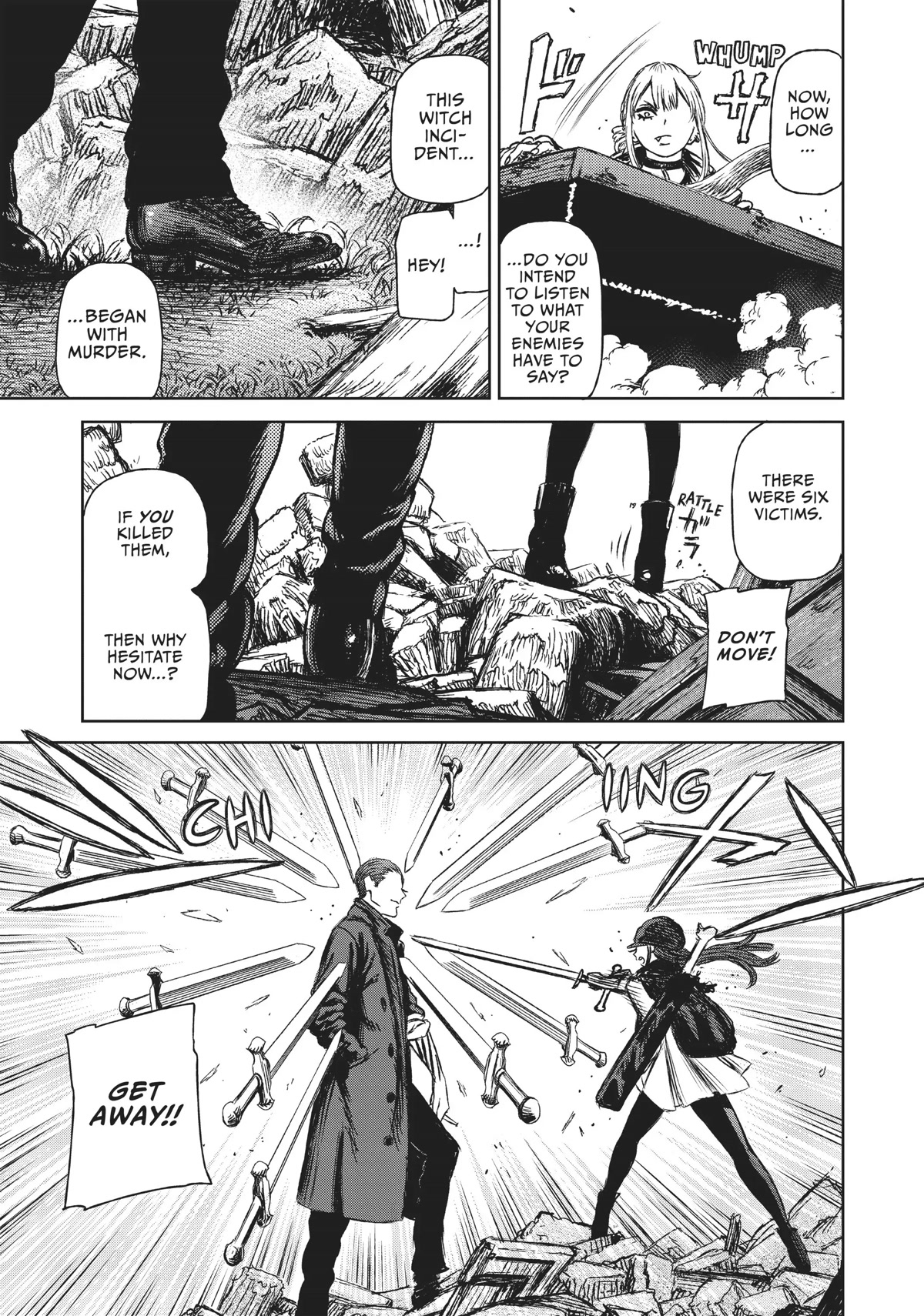 Majo to Yajuu (Satake Kousuke) Chapter 13 page 17 - Chapter 13: The Witch and the demon sword - Act 4