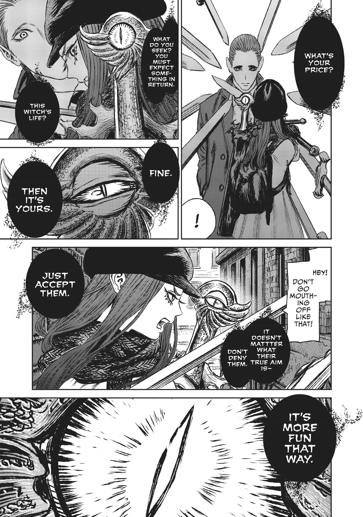 Majo to Yajuu (Satake Kousuke) Chapter 13 page 19 - Chapter 13: The Witch and the demon sword - Act 4