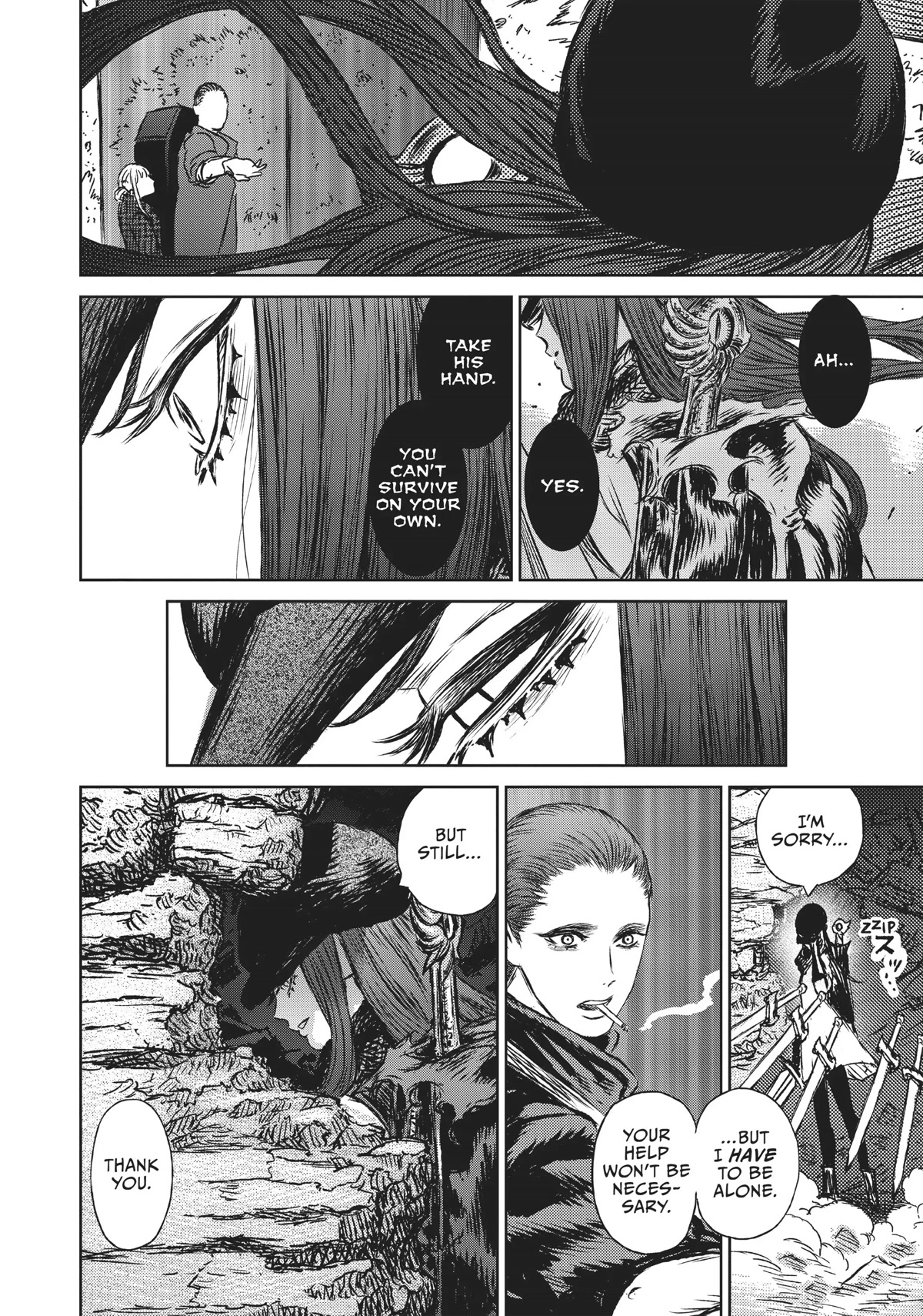 Majo to Yajuu (Satake Kousuke) Chapter 13 page 26 - Chapter 13: The Witch and the demon sword - Act 4