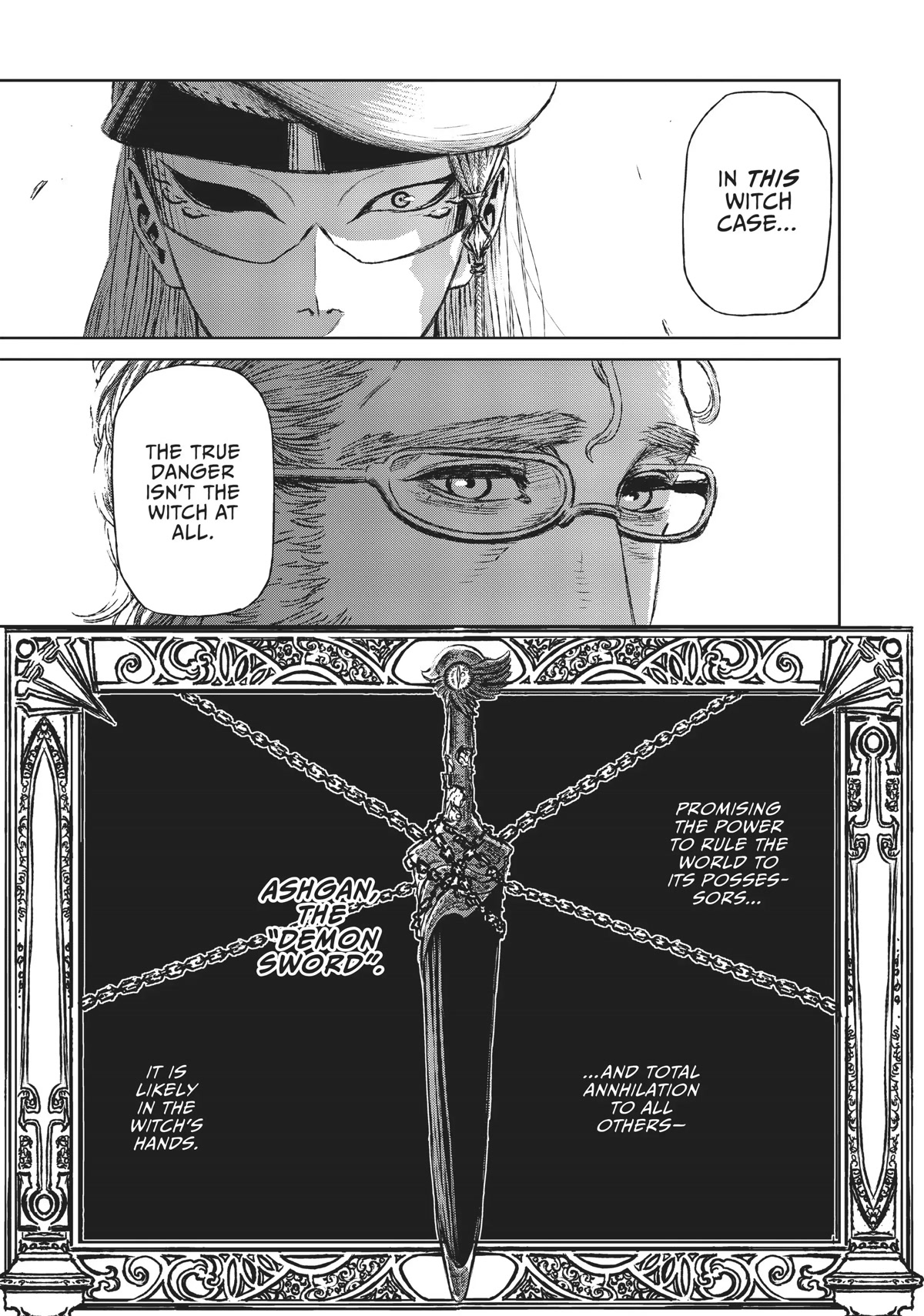 Majo to Yajuu (Satake Kousuke) Chapter 13 page 3 - Chapter 13: The Witch and the demon sword - Act 4