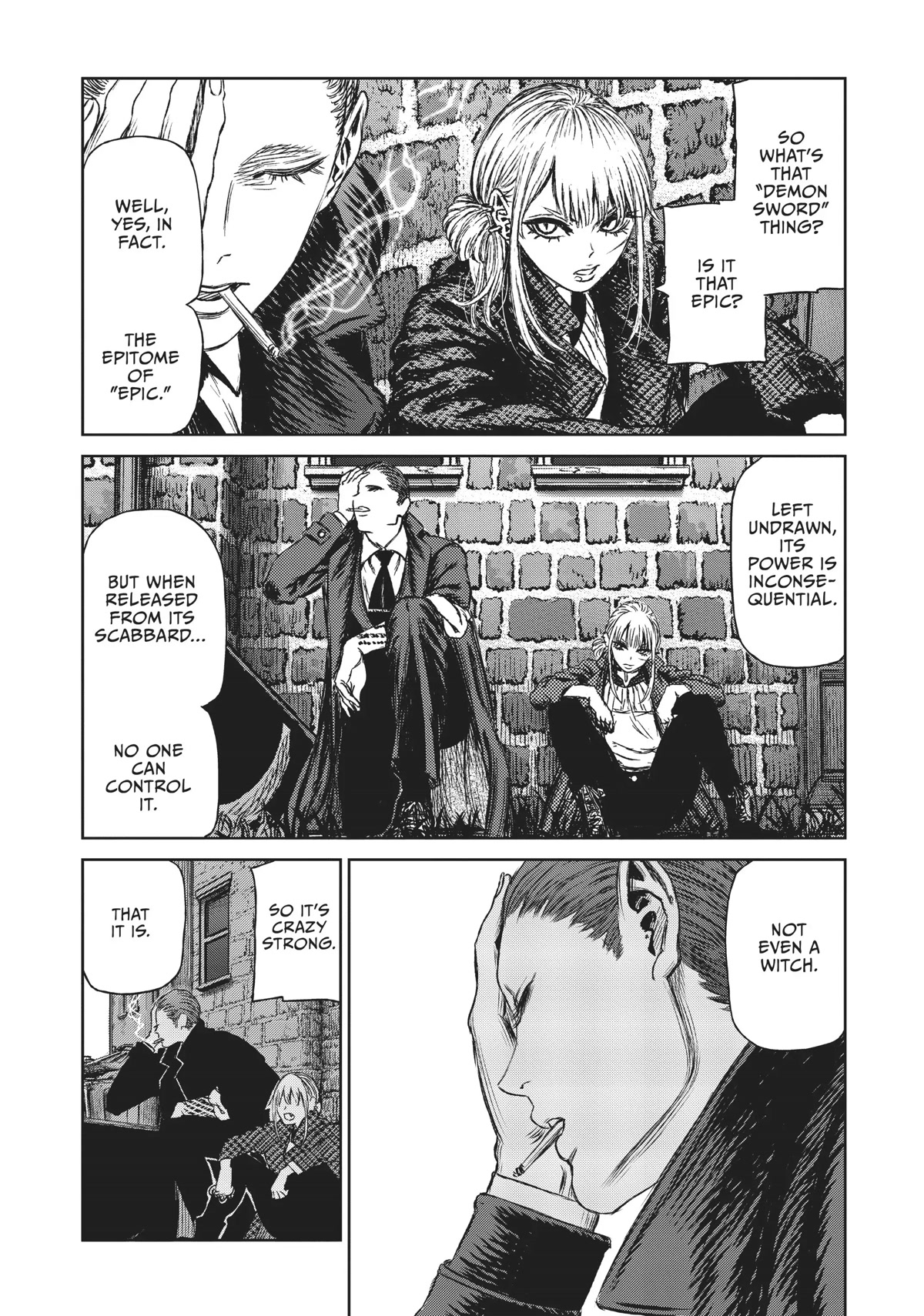 Majo to Yajuu (Satake Kousuke) Chapter 13 page 8 - Chapter 13: The Witch and the demon sword - Act 4