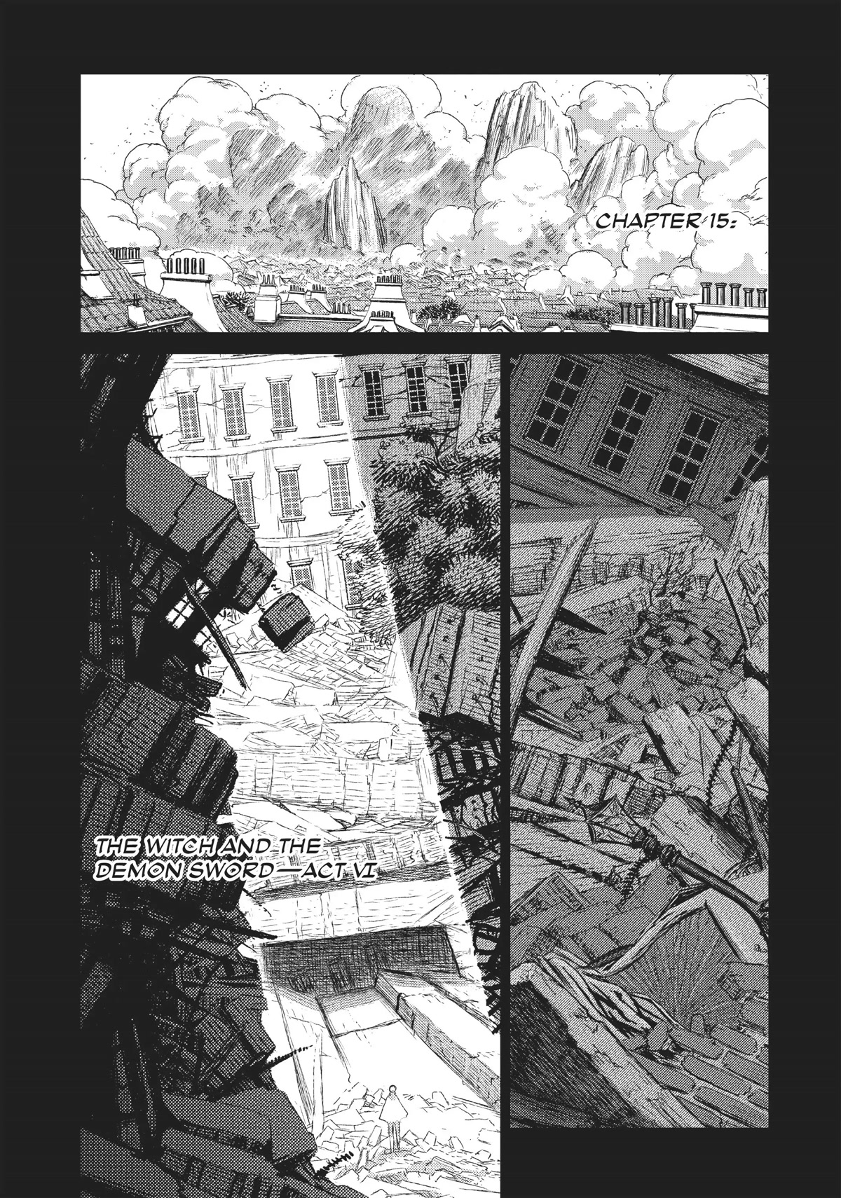 Majo to Yajuu (Satake Kousuke) Chapter 15 page 1 - Chapter 15: The Witch and the demon sword - Act 6