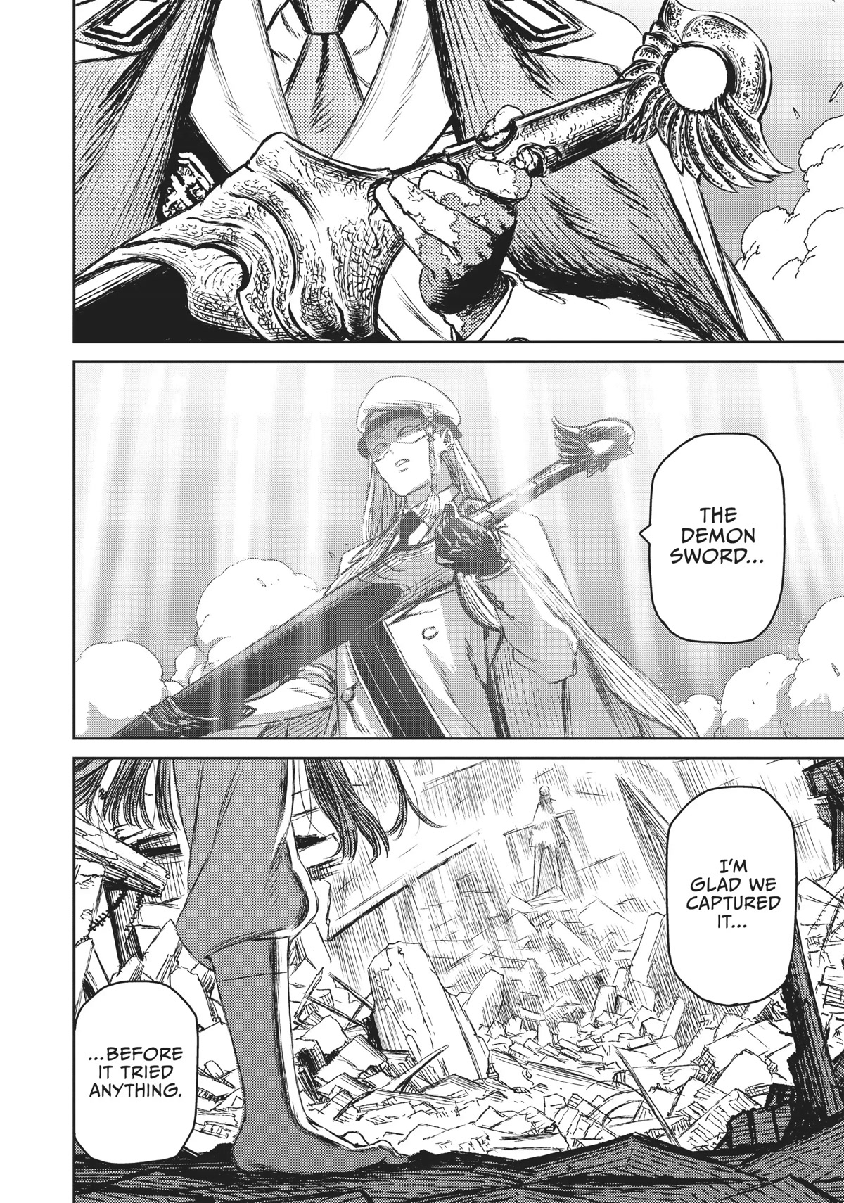 Majo to Yajuu (Satake Kousuke) Chapter 15 page 2 - Chapter 15: The Witch and the demon sword - Act 6