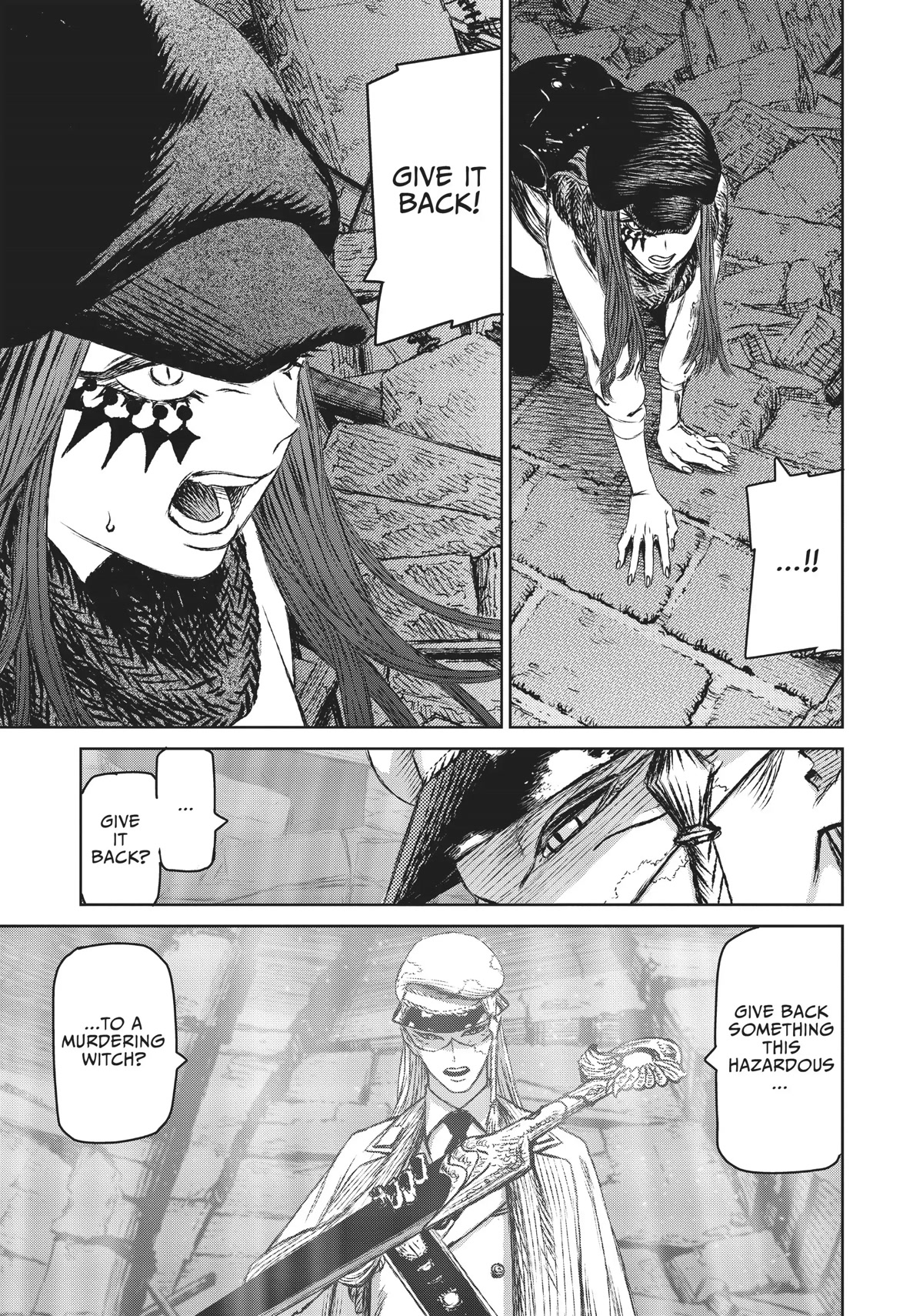 Majo to Yajuu (Satake Kousuke) Chapter 15 page 3 - Chapter 15: The Witch and the demon sword - Act 6
