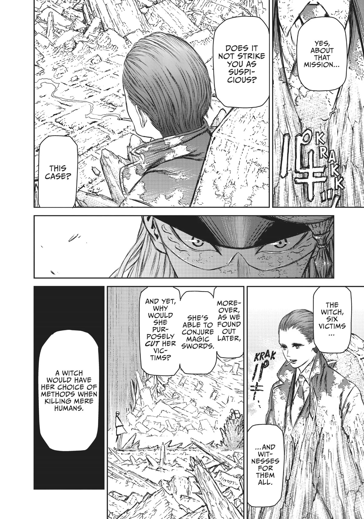 Majo to Yajuu (Satake Kousuke) Chapter 16 page 14 - Chapter 16: The Witch and the demon sword - Act 7